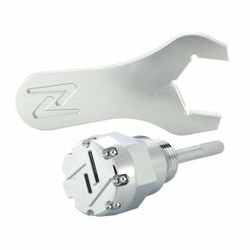 CNC-Aluminium-Motorölfüllschraube mit Mutter und Schlüssel