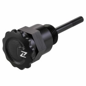 Anodized black CNC aluminum engine oil screw with included nut wrench