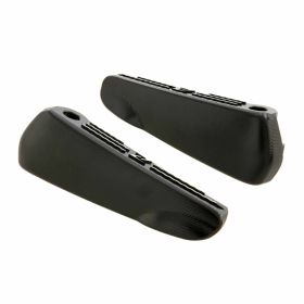 ZELIONI CNC-bearbeitete anodisierte schwarze Aluminium-Fußrasten für links rechts Motorrad
