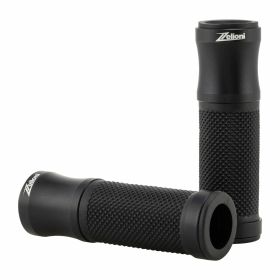 Manopole ZELIONI 22/24 mm in alluminio nero lunghezza 115 mm