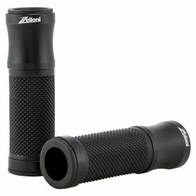 Manopole ZELIONI 22/24 mm in alluminio nero lunghezza 115 mm