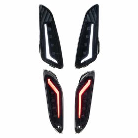 ZELIONI E4 approved LED turn signal kit black