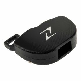 ZELIONI key housing in black CNC aluminum