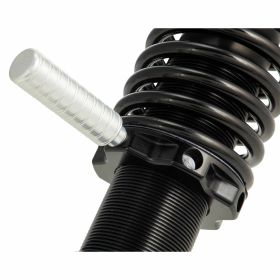 Ammortizzatore ZELIONI Black Edition posteriore in alluminio CNC con molla regolabile