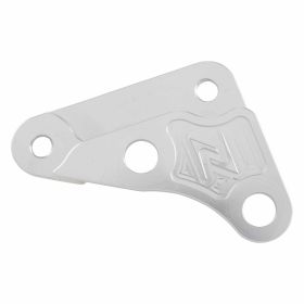 Adattatore ZELIONI in alluminio CNC argento anodizzato per pinza freno Brembo