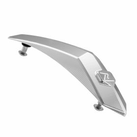 ZELIONI aluminum CNC fender crest chrome finish