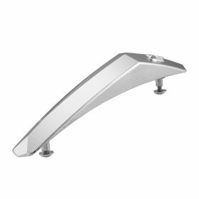 ZELIONI aluminum CNC fender crest chrome finish
