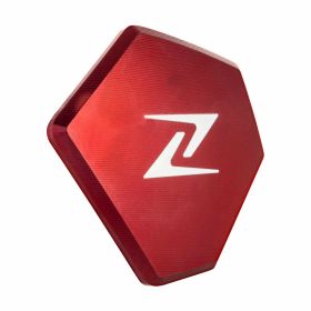 Cache de variateur ZELIONI en aluminium rouge léger et durable