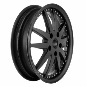 Cerchione ZELIONI Sportivo 12 Nero Opaco 5 fori PCD 8x6mm ET 20mm Alluminio