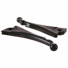 ZELIONI sport levers in anodized black CNC aluminum