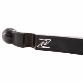 ZELIONI sport levers in anodized black CNC aluminum