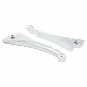 ZELIONI Sport Brake Levers in CNC Aluminum Chrome