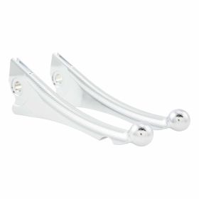 ZELIONI Sport Brake Levers in CNC Aluminum Chrome