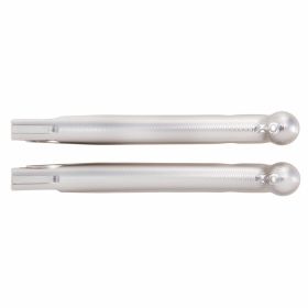 ZELIONI Sport Levers in anodized silver CNC aluminum