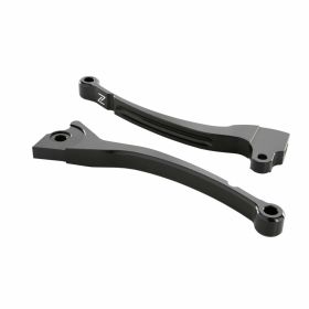 Leviers de frein ZELIONI en aluminium CNC noir ergonomique et léger
