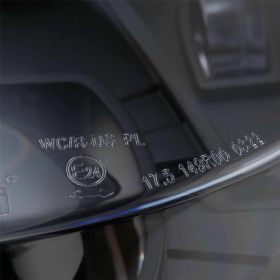 ZELIONI Black Edition phare LED approuvé E sur verre