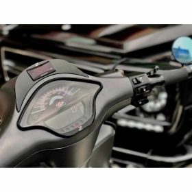 Cadre de compteur de vitesse en aluminium CNC anodisé noir ZELIONI