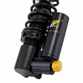ZELIONI Vorderer Stoßdämpfer Schwarz CNC Aluminium Einstellbar 9 Einstellungen