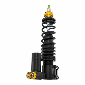 Amortisseur avant ZELIONI 235 mm en aluminium CNC noir réglable 9 positions