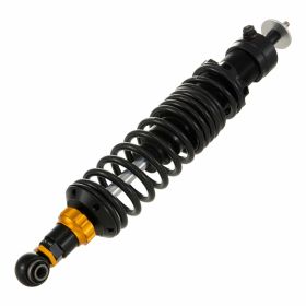 ZELIONI Rear Shock Absorber Black CNC Aluminum Adjustable Spring and Tension