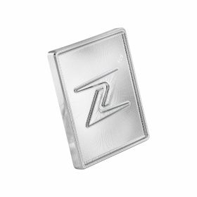 ZELIONI Emblem 37x46 mm aus verchromtem Aluminium mit Klebefixierung