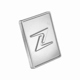 ZELIONI Emblem 37x46 mm aus Aluminium silber mit Klebefläche