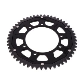 ZF Crown 53 Teeth Pitch 420 Black Dual ZFD-1131-53-BLK