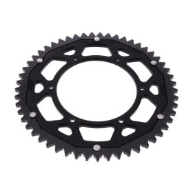 ZF 53 Tooth Crown Pitch 420 Black Dual ZFD-1133-53-BLK