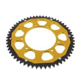 ZF Crown 56 Teeth Pitch 428 Black Gold Dual ZFD-1134-56-GLD