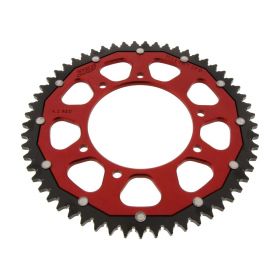 ZF ZFD-1134-57-RED DUAL 428 Z57 RED MOTORCYCLE REAR SPROCKET