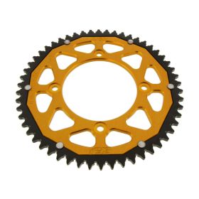 ZF Krone 54 Zähne Teilung 428 Schwarz Gold Dual für Beta RR