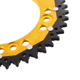 ZF Krone 45 Zähne Teilung 520 schwarz-gold dual für Honda