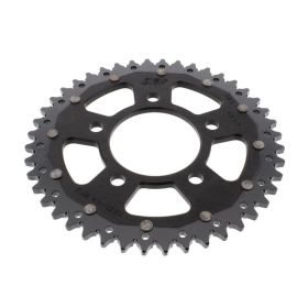 ZF 44-Zähne Schwarzes Doppelsprocket 525 Pitch für Honda CRF