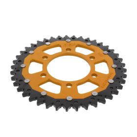 ZF 41 Zähne 525 Pitch Black Gold Doppelzahnrad für Kawasaki