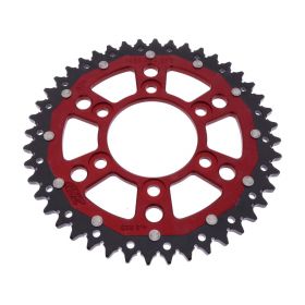 ZF ZFD-1489-44-RED DUAL 525 Z44 RED MOTORCYCLE REAR SPROCKET