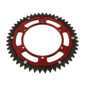 ZF ZFD-15088-49-RED DUAL 428 Z49 RED MOTORCYCLE REAR SPROCKET