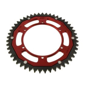 ZF Crown 49 Teeth Pitch 428 Red Black Dual for Derbi