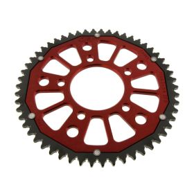 ZF Krone 54 Zähne Pitch 428 Rot Schwarz Dual für SWM