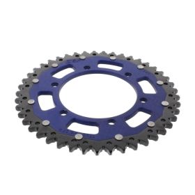 ZF Krone 45 Zähne Teilung 525 Blau Schwarz Dual ZFD-1792-45-BLU