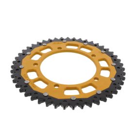 ZF Crown 47 Teeth Pitch 525 Gold Black Dual ZFD-1792-47-GLD