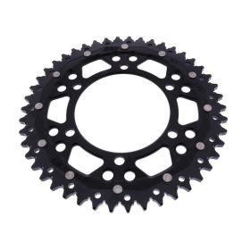 Corona ZF ZFD-1876-46-BLK passo 525 denti 46 Dual nero