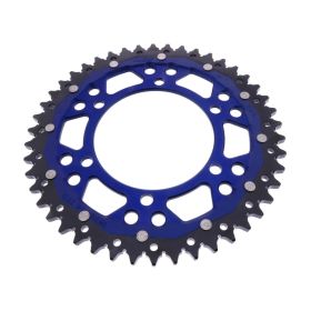 Corona ZF ZFD-1876-46-BLU passo 525 denti 46 Dual blu