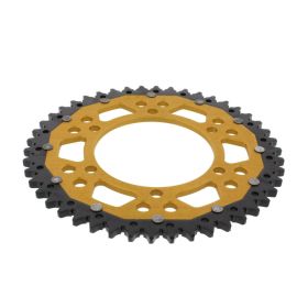 ZF Crown 46 Teeth Pitch 525 Black Gold Dual ZFD-1876-46-GLD