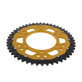 ZF Crown 48 Teeth Pitch 525 Gold Black Dual ZFD-1876-48-GLD