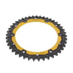ZF 43 Teeth Pitch 530 Black Gold Dual Sprocket for Triumph