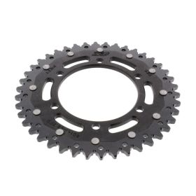 ZF 42 Zähne 525 Pitch Black Dual Zahnrad für Triumph