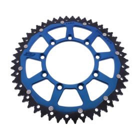 Corona ZF ZFD-2068-50-BLU passo 520 denti 50 Dual blu