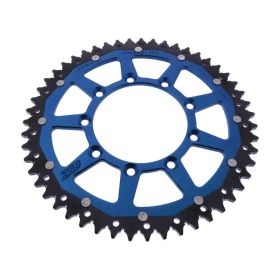 Corona ZF ZFD-2068-51-BLU passo 520 denti 51 Dual blu