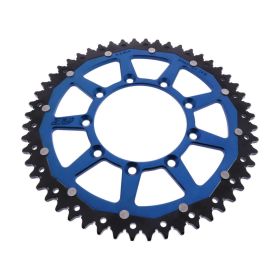 Corona ZF ZFD-2068-52-BLU passo 520 denti 52 Dual blu