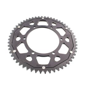 ZF Crown 56 Teeth Pitch 428 Black Dual ZFD-25-56-BLK
